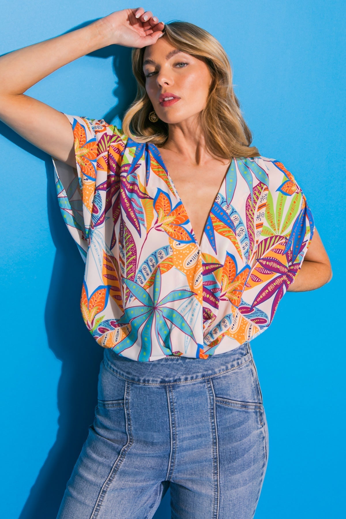 TAKE NOTES WOVEN BODYSUIT Flying Tomato